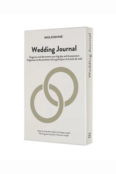 Moleskine Defter Passion Journal Wedding - Düğün Defteri ürün görseli 1