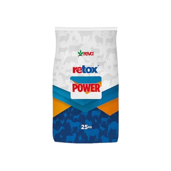 Retox Power Verim Düşüklüğü için Hayvan Yem Katkı-25 Kg ürün görseli 1