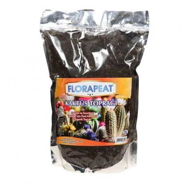 Florapeat Torf Doğal Humuslu Kaktüs Toprağı 2 Litre ürün görseli 1