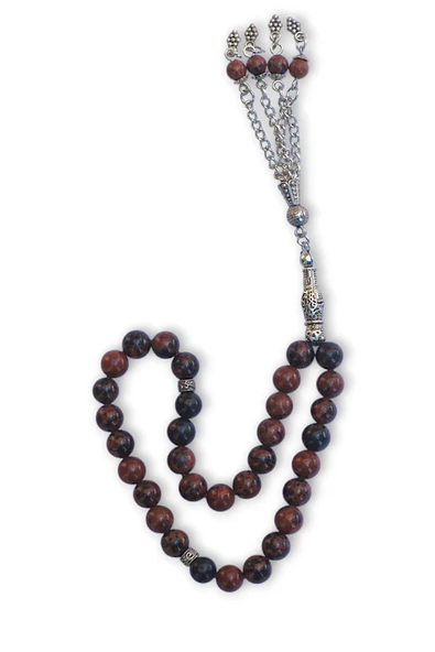 Mahagony Obsidyen Tesbih 328-5 - Resim 4