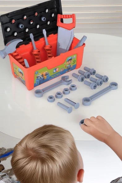 Minikler İçin Eğitici Oyuncak Alet Seti – 25 Parça, STEM Uyumlu Eğitici Oyuncak ürün görseli 1