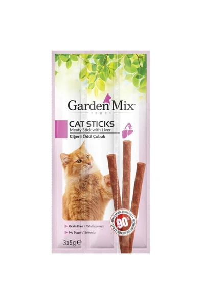 Garden Mix Stick Kedi Ödülü Ciğerli 3x5 gr ürün görseli 1