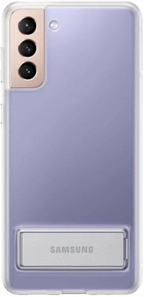 Samsung Galaxy S21+ Plus Clear Standing Cover Ayaklı Şeffaf Kılıf EF-JG996CTEGWW ürün görseli 1