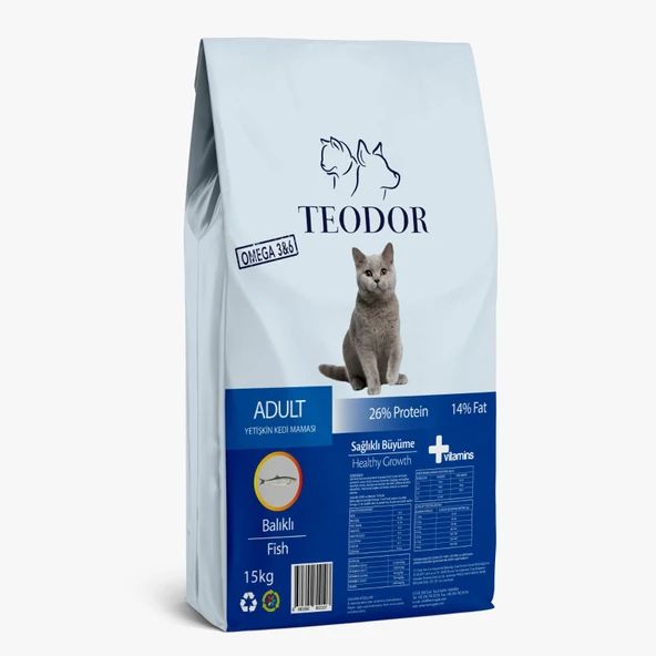Adult Yetişkin Balıklı Kedi Maması ürün görseli 1
