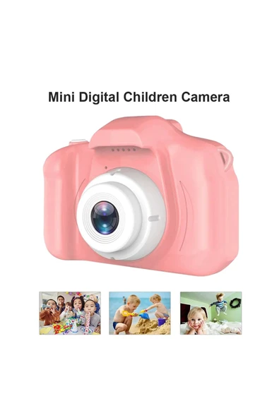 PTTAVM: Mini 1080p Hd Çocuk Kamera Dijital Fotoğraf Makinesi 2.0