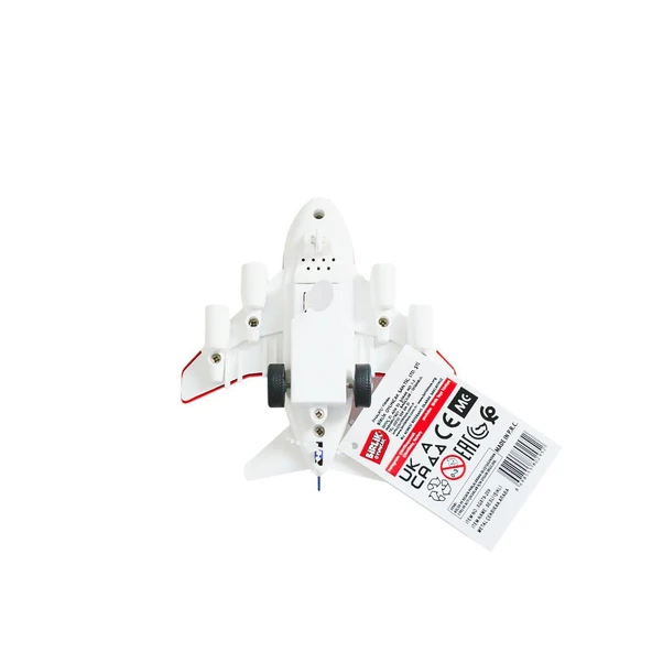 XG879-209 SESLİ IŞIKLI METAL ÇEKBIRAK UÇAK ürün görseli 1