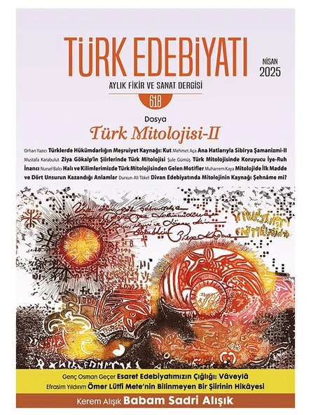 Türk Edebiyatı Dergi 618.Sayı Nisan 2025 ürün görseli 1
