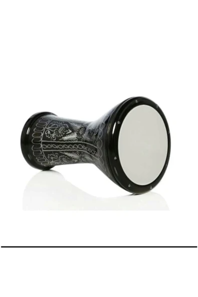 Sepette Müzik Mısır Darbuka Siyah Erzincan Ustasından El Işlemeli ürün görseli 1