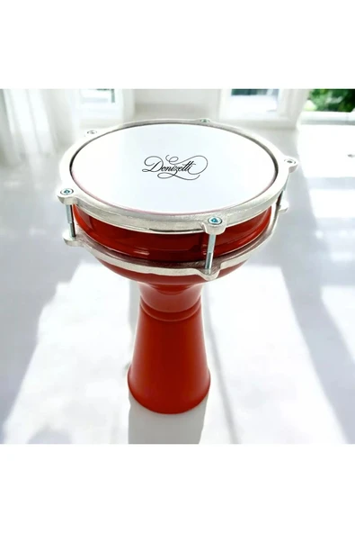 Öğrenciler Için Uygun No4 Darbuka Kırmızı Renk ürün görseli 1