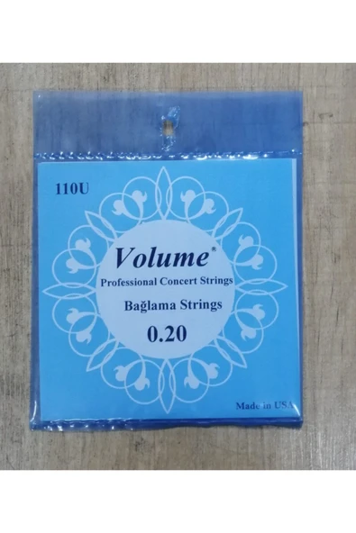 Bağlama Saz Teli 0.20 Uzun Sap (Tezene) ürün görseli 1