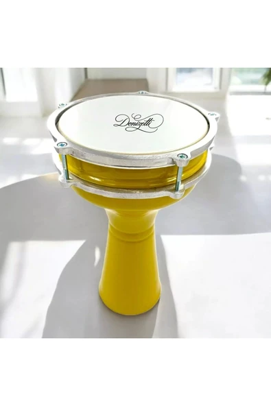 Öğrenciler Için Uygun No4 Darbuka Sarı Renk ürün görseli 1