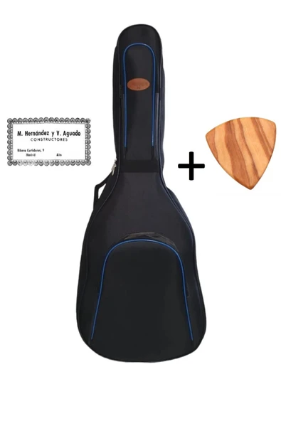 M.hernandez Uyumlu Klasik Gitar Kılıfı Taşıma Çantası Gigbag Soft Case ürün görseli 1