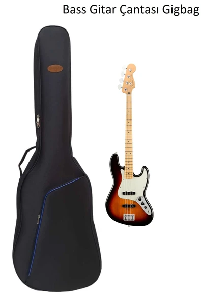 Profesyonel Ultra Koruma 20 Mm Pedli Bas Gitar Bass Gigbag Tasima Kılıfı Su Geçirmez ürün görseli 1