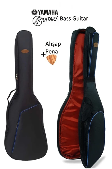 Uyumlu Profesyonel Ultra Koruma 20 Mm Pedli Bas Gitar Bass Gigbag Tasima Kılıfı Su Geçirmez ürün görseli 1