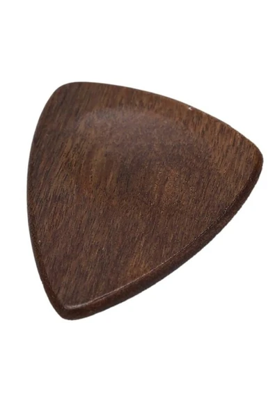 Profesyonel Ahşap Gitar Ukulele Penası Wooden Guitar Picks Ceviz Ağacı ürün görseli 1