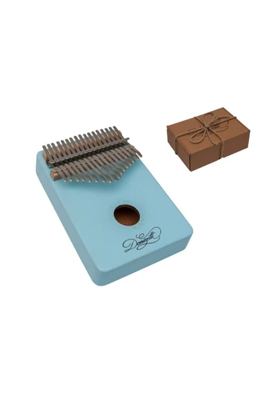 Kalimba Full Set Hediye PaketiStant-parmak Koruyucu Bebek Mavisi ürün görseli 1