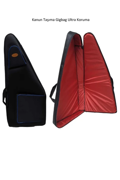 Profesyonel Ultra Koruma 1. Sınıf Su Geçirmez 20 Mm Pedli Kanun Gigbag Kılıfı Taşıma Çantası ürün görseli 1