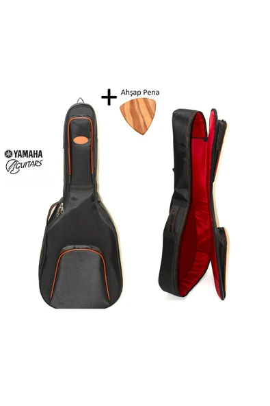 Yahama C40 Uyumlu Klasik Gitar Kılıfı Taşıma Çantası Gigbag Soft Case Ahsap Pena ürün görseli 1