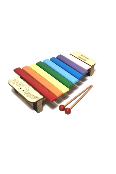 DSR8 Soprano Renkli Ksilofon – Renkli ve Eğitici Müzikal Deneyim - Kselofon - Xylophone ürün görseli 1