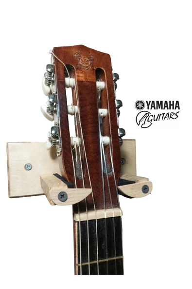 Klasik Akustik Elektro Gitar Duvar Askı Standı Aparatı Askısı Yamaha Uyumlu - Ahsap Tasarım ürün görseli 1