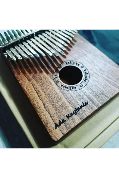 Kişiye Özel Kalimba 17 Tuş Full Set Hediye Paketi ürün görseli 1