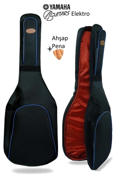 Ultra Yüksel Korumalı Profesyonel 1. Sınıf Gigbag Elektro Gitar Kılıfı Ahşap Pena Hediye ürün görseli 1