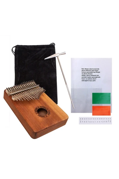 Kalimba 17 Tuş Full Set - Resim 3