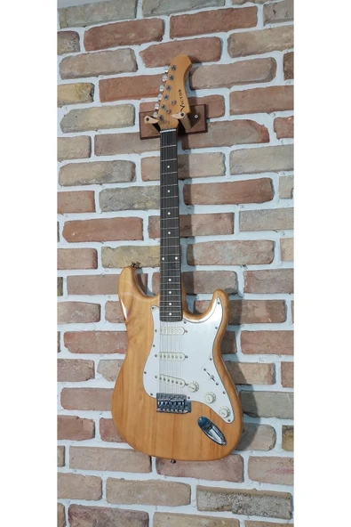 Elektro Gitar Standı Duvar Askı Aparatı Stantı Natural Rodrigo & ürün görseli 1