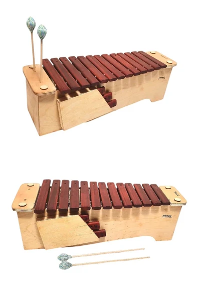 Diyatonik (DS16)  Soprano – Padauk Ağacı Ses Barlı - Kselofon - xylophone ürün görseli 1