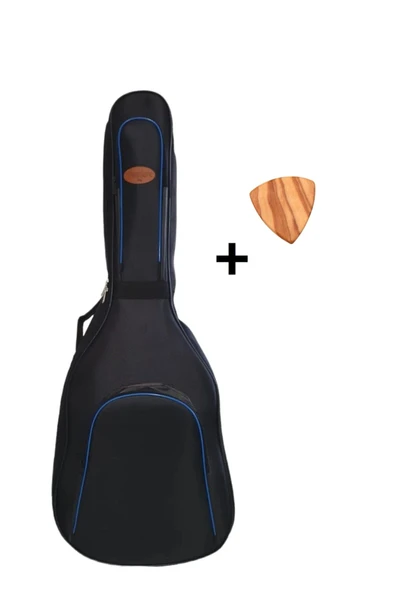 Profesyonel Su Geçirmez 20 Mm Pedli Gigbag Akustik Gitar Kılıfı Ahsap Pena ürün görseli 1