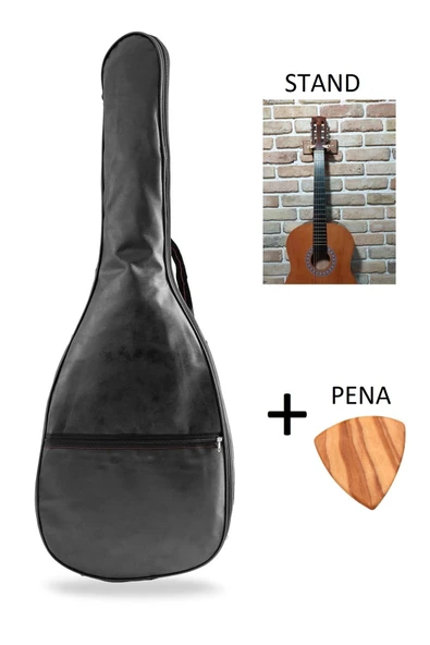 Akustik Gitar Kılıfı  Tüm Standart - Ahsap Pena - Duvar Askı Standı - Hediye ürün görseli 1