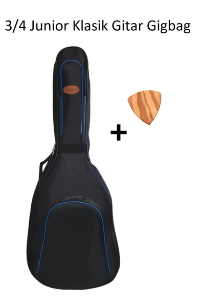 3/4 Junior Gitar Taşıma Kılıfı Gigbag Softcase ürün görseli 1