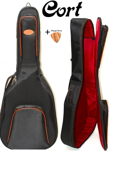 Ultra Yüksek Koruma Cort Akustik Gitar Kılıfı Taşıma Çantası Gigbag Soft Case ürün görseli 1