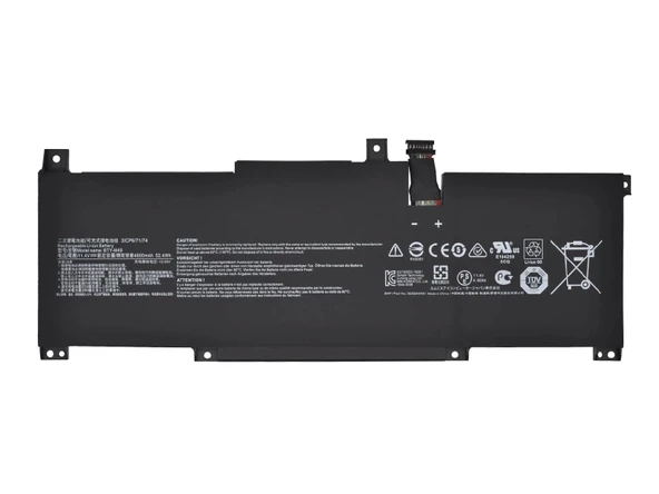 RETRO MSI BTY-M49 Notebook Bataryası - Ver.1 - Siyah Soket ürün görseli 1