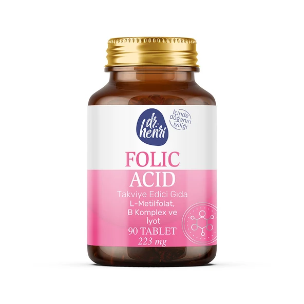 Iyot, Vitamin B6 Ve B12 (metilkobalamin) Folik Asit Içeren Takviye Edici Gıda 90 Kapsül ürün görseli 1