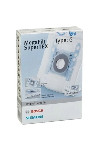 Siemens VS06B1110 Toz Torbası 4 Adet - MİCRO FİLTRE HEDİYELİ - ürün görseli 1