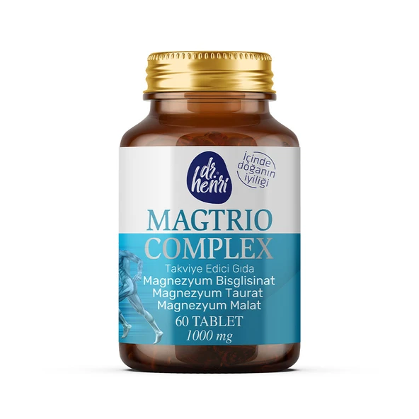 Magtrio Complex, Magnezyum İçeren Takviye Edici Gıda, 60 Tablet ürün görseli 1