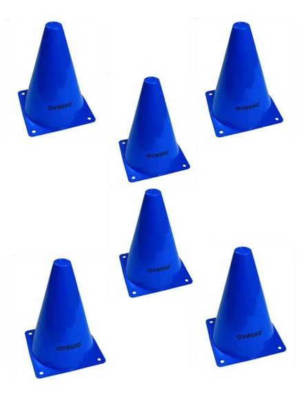 Avessa Hn-18-2 Antrenman Hunisi 18 Cm Mavi 6lı ürün görseli 1