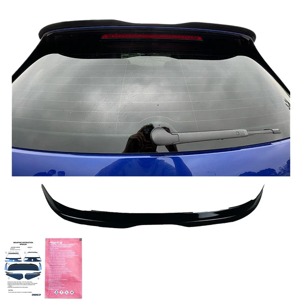 VW Golf Mk7 GTI R R-Line 2013 2016 Spoiler VW Golf Mk7.5 GTI R R-Line 2017 2020 Spoiler ürün görseli 1