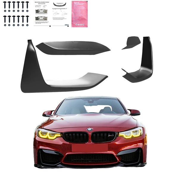 BMW M3 F80 2014-2018 Ön Flap BMW M4 F82 2014-2021 Ön Flap 4 Parça ürün görseli 1