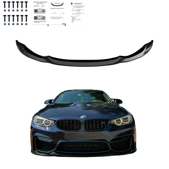 BMW M3 F80 2014-2018 Ön lip / BMW M4 F82 2014-2021 Ön lip ürün görseli 1