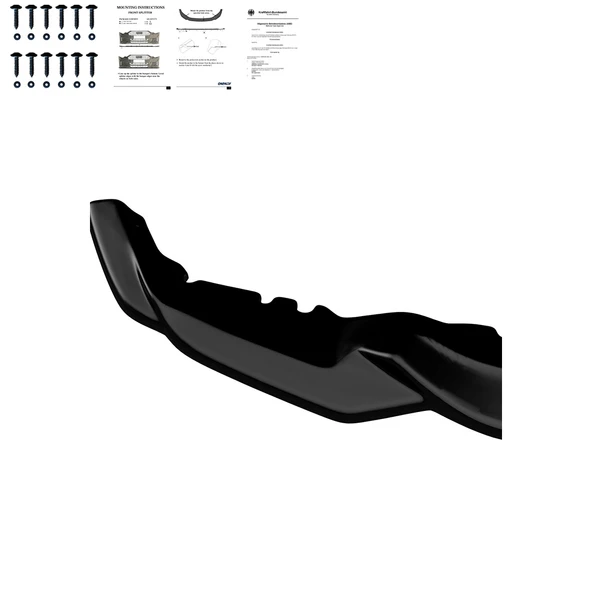BMW M2 F87 2016-2020 Ön lip Version 2 - Resim 4