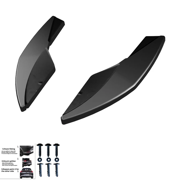 VW Golf Mk7 R 2013 2016 Sağ Sol Flap Versiyon 3 2 Parça Uyumluluk RV21.019 ürün görseli 1