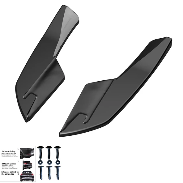 AUDI S3 8V Makyajlı Sedan 2016-2020 Sağ Sol Flap 2 Parça Uyumluluk RV21.009 ürün görseli 1