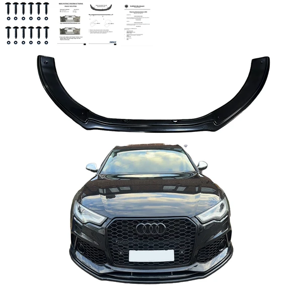 AUDI RS6 C7 2013-2014 Ön lip / AUDI RS6 C7 Makyajlı 2014-2017 Ön lip ürün görseli 1