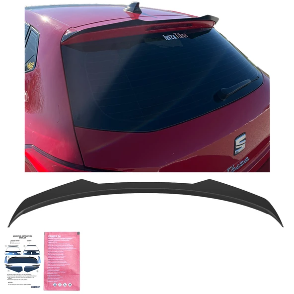 SEAT Ibiza FR Mk5 2017 2024 Spoiler SEAT Ibiza Mk5 2017 2024 Spoiler ürün görseli 1