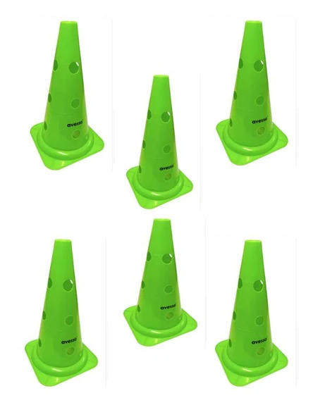 Avessa Hn-38-3 Delikli Antrenman Hunisi 38 Cm Yeşil 6lı ürün görseli 1