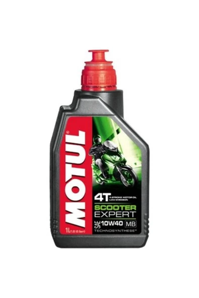 Motul Scooter Expert 10W-40 MB 4T 1 lt Motosiklet Yağı ürün görseli 1