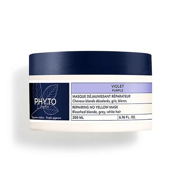 Phyto Purple Repairing No Yellow Mask - Mor Maske - 200 ml ürün görseli 1