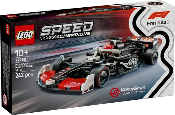 LEGO Speed Champions 77250 MoneyGram Haas F1 Team VF-24 ürün görseli 1